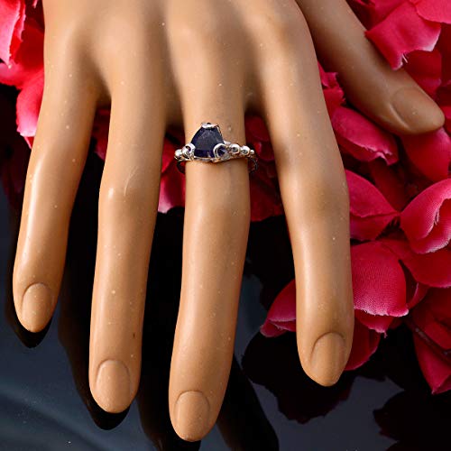 Bague en argent 925 triangle idéal comme cadeau de Pâques - 3