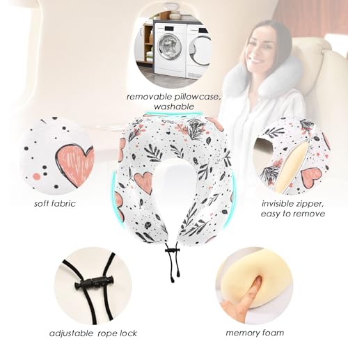 Almohada de espuma viscoelástica tamaño único para cuello miniatura 2