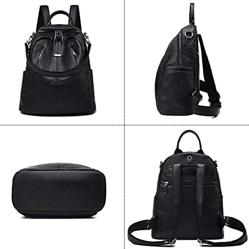 Image of ProArch Women's PU Leather Stylish and Trending Backpack for College Office Travel Anti Theft Backpack Purse for Women and Girls with Sling Belt| Casual