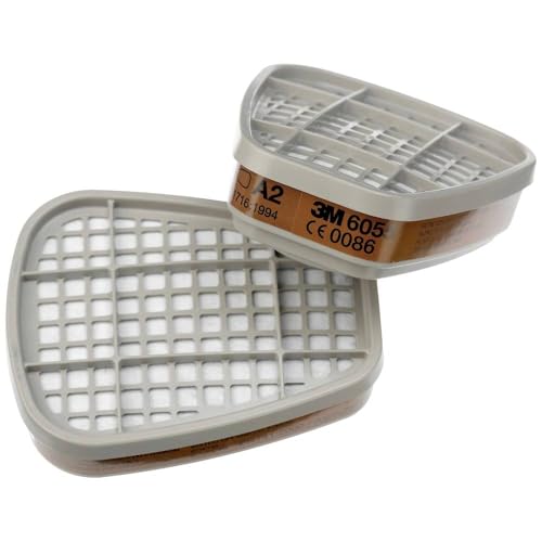 3M 6055 - Filtro Gas E Combinato, 4 Paia