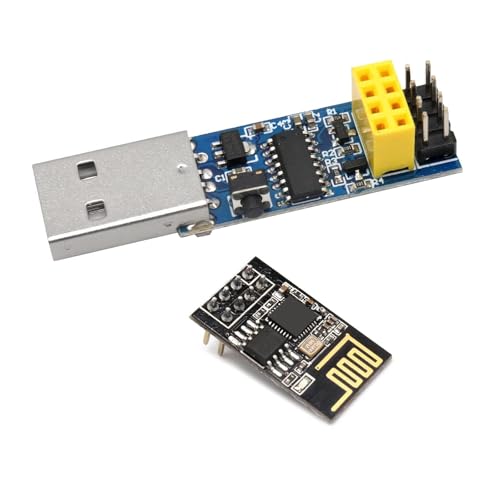 ARCELI 1 Adaptador USB a ESP Breakout ESP-01 Prog WiFi Prog WiFi Programmer Downloader Adapter con Reset Auto Download Circuit
