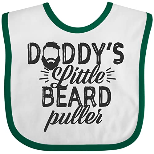 inktastic Daddys Little Beard Puller Baby Bib