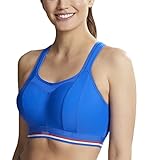 Panache Damen Bügelloser Sport-BH, Retro Blau, 75D