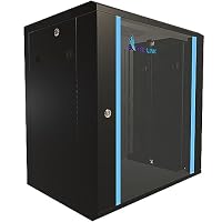 EXTRALINK – Extralink Serverschrank 19 Zoll 12HE – Netzwerkschrank 600mm
