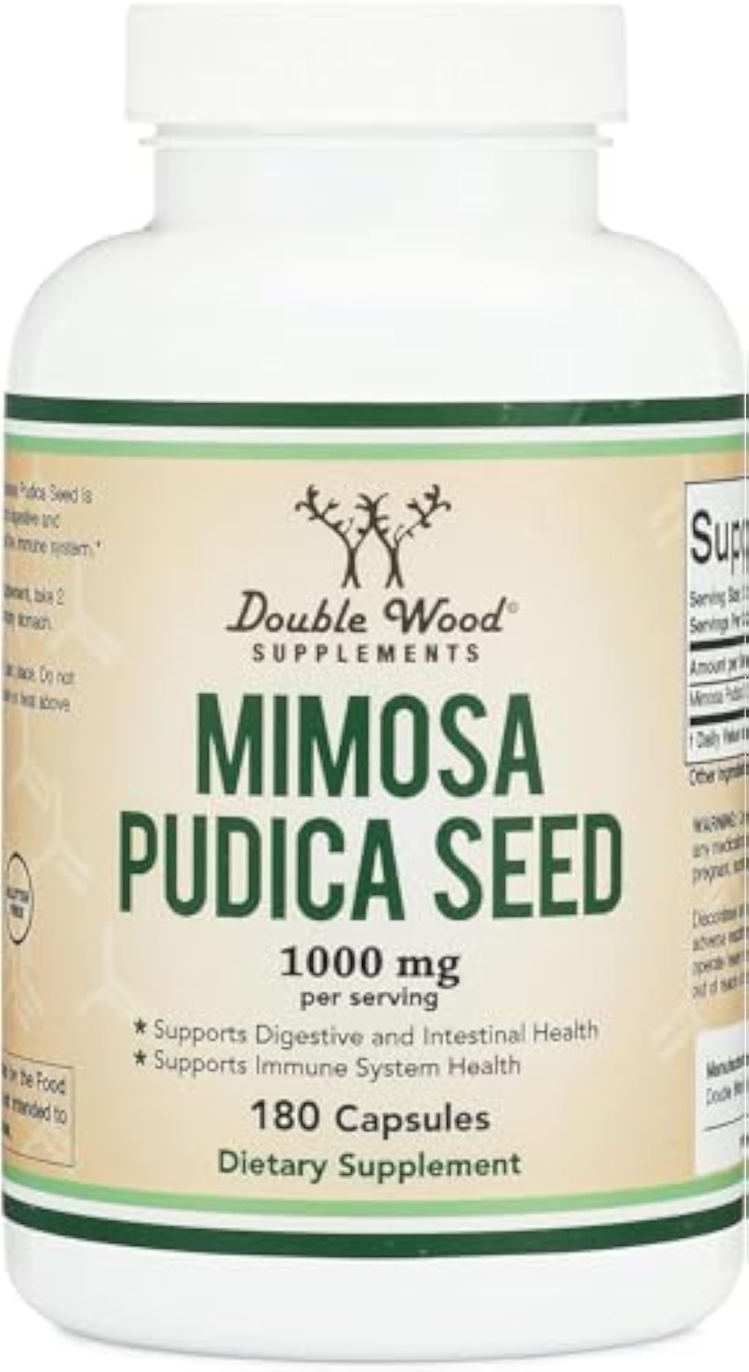 Mimosa Pudica Seed Capsules 1000mg, Digestive Support