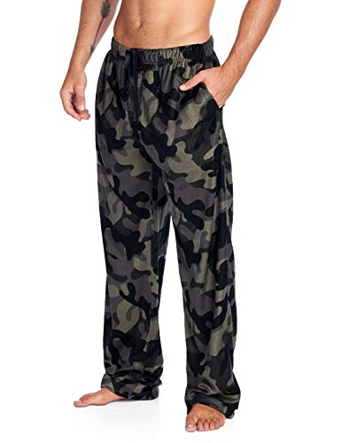 Ashford & Brooks Men's Fleece Pajama Pants, Fuzzy Soft Sleep Lounge Bottoms2