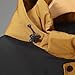 Winter Cargo Parka Jacket Mens Warm Hooded down Coats Fashion Long Sleeve Puffer Quilted Jacket with Fur Hood