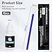 AYESY APS-C Sensor Cleaning Swab,15pcs 16mm Cleaning Swabs & 10ml Sensor Cleaner, Sensor Cleaning Swab Kits for for Reflex and Mirrorless Digital Camera CCD and CMOS Sensors