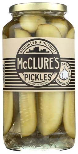 McClure's Garlic Dill Pickles, 32 oz