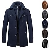 30 % laine et 70 % polyester. Grâce à la résistance au froissement des fibres de polyester, la laine est ajoutée for rendre le manteau plus doux et plus chaud.