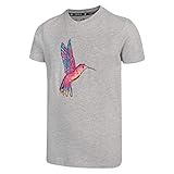 Dare 2b Kinder Frenzy T-Shirt, 100% Baumwolle, Motiv Franzy Tee, Aschgrau, FR : 2XL (Taille Fabricant : 14 yr)