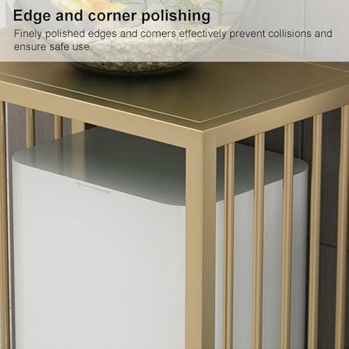 Étagère de rangement pour aquarium, cadre en fer robuste avec étagère pour aquarium, capacité de 125 litres, noir