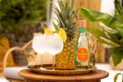Big Kahuna PINEAPPLE Gin | Feel the Aloha Spirit | Mit dem natürlich frischem Geschmack der Ananas | 40% Vol., 1 x 700ml