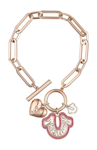 Bracelet à maillons True Religion avec breloques élégantes pour femme