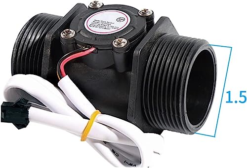 Sensor de flujo de agua de 2 pulgadas para evitar daños en bombas con control Hall DC 5-18V 7