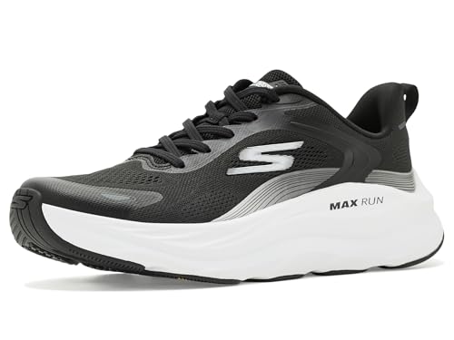 Skechers Scarpe da Ginnastica da Donna Max Run PACEWAVE, Nero, 38