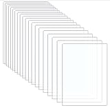 plexiglas schilder drucken 💖【Doppelseitiges Schutzfoliendesign】Diese transparente Acrylpfanne ist mit einer doppelseitigen Schutzfolie ausgestattet, die Kratzer wirksam verhindern kann, antihaftbeschichtet und langlebig ist und Ihnen hilft, verschiedene Ideen besser zu vervollständigen.