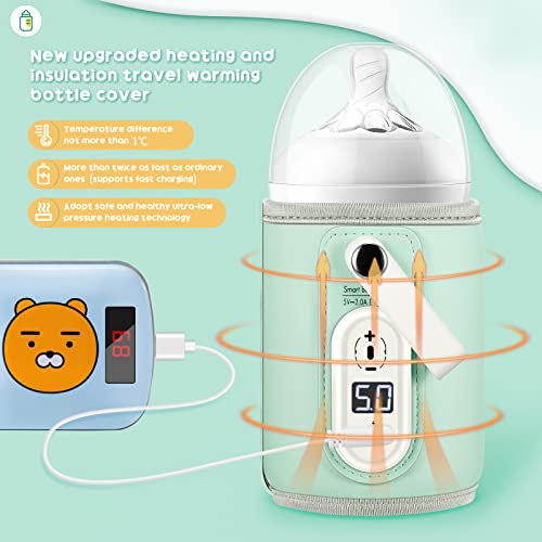 S Sunsbell BABY BOTTLE WARMER+18W FAST CHARGING Baby Bottle Warmer, Baby Bottle Insulation Cover Bottle Warmer thumb #5