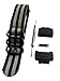 Produktbild HD Conversion RAF 5 Ring Nylon Armband Adapter (16 mm) Kit für GShock MIL-Schock DW-5600 DW-6900 G-5700 GA-100 GDF-100 GL-7200 GLS-5600 GW-5000 5035 (Schwarzgrau)