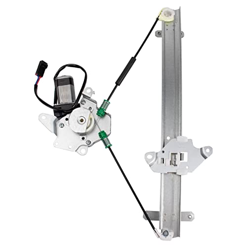 Image of TRQ Front Left Power Window Regulator & Motor Assembly Drivers Side Compatible with 1995-1999 Nissan Sentra NI1350117