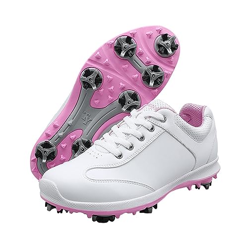 Ybberik rutschfeste, wasserdichte Damen-Golfschuhe Mit Spikes für Damen