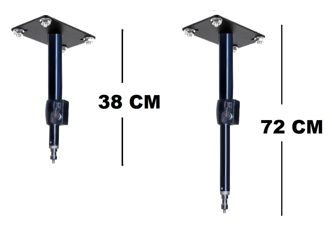 VTS® Photography Photo Studio Extension Rod Stick Pole Arm for Short Boom, Light Stand,Light Stand Cross Arm,for Microphones (Ceiling Mount ARM)