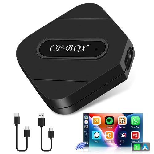Wireless CarPlay Adapter for iPhone,Wired CarPlay Convert Cars Wireless CarPlay,Lug
