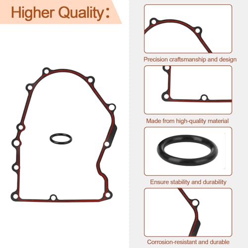 Image of 2404166s Gasket Replacement Kohler Engine Oil Pan Gasket 24-041-66-S, 24-041-54-S Oil Gasket with O-Ring