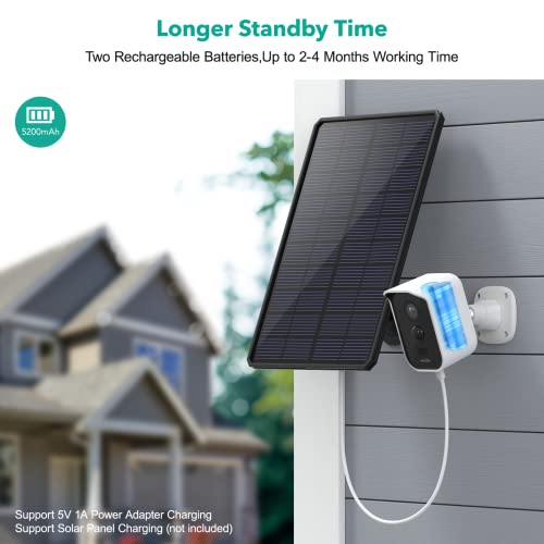Wansview Wireless Security Camera Outdoor, 1080P Hd Wireless Rechargeable Battery Powered Wifi Home Security Camera, 2 Way Audio, Waterproof, Cloud Storage B3 #TOP3