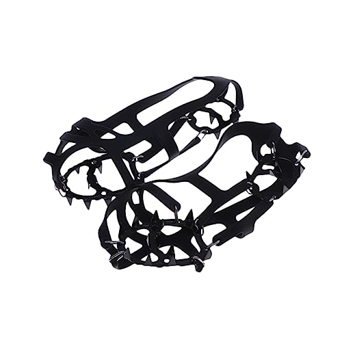 SHERCHPRY for Boots 18 Tooth Silicone Crampons Snow and Ice Shoes Non-Slip Outdoor Climbing Gear l
