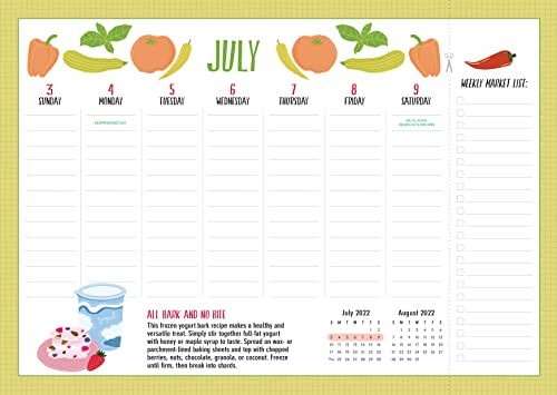 The Kitchen Companion Page-A-Week Calendar 2023: Magnetic - Perfect For The Fridge, Wall, Or Desk #TOP3