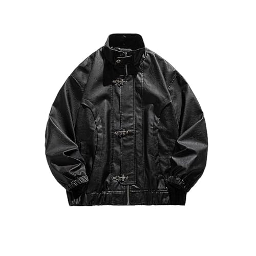 Veste en cuir pour homme affirmez votre liberté avec ce haut ample américain