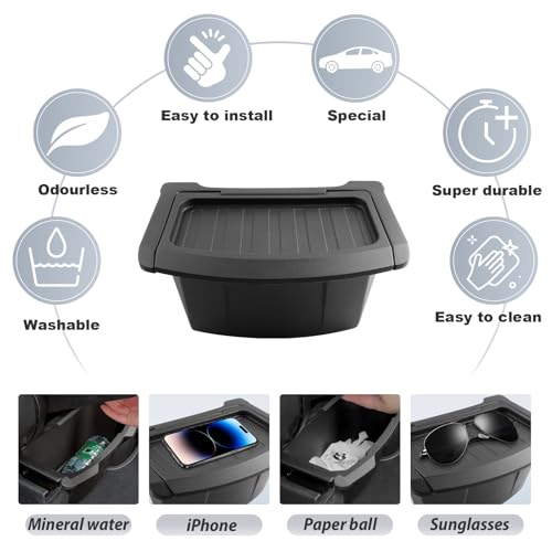 Accesorio compatible Tesla Model Y Juniper 2025 organizador coche 3