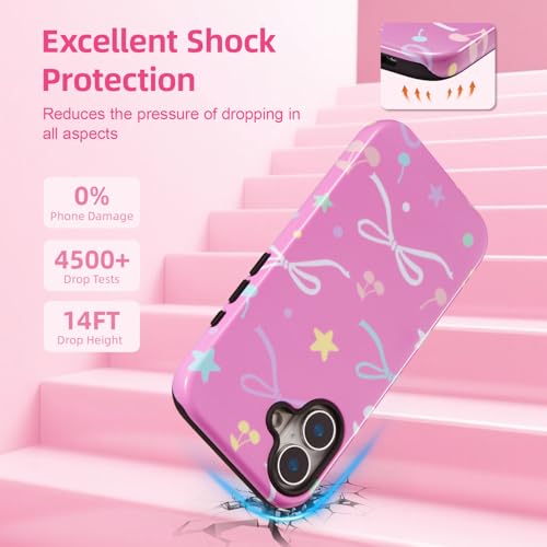 Coque iPhone 16 antichoc double couche pour éviter les bris d'écran et rayures