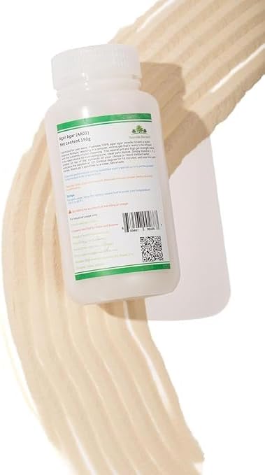 Yuantide Bio Lab-Grade 100% Agar Agar Powder,150g / 5oz, Nutrient-Free, Petri Dish Solidifying Agent, Gel Strength 700g/cm2, for Mycology and Lab Research