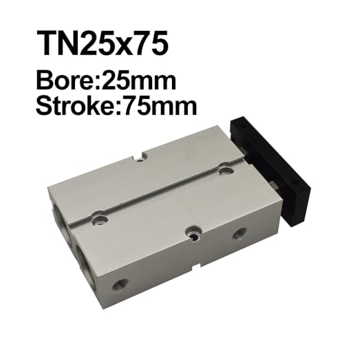 Vérin pneumatique double tige TN25x100 actionneur TDA double effet - 3