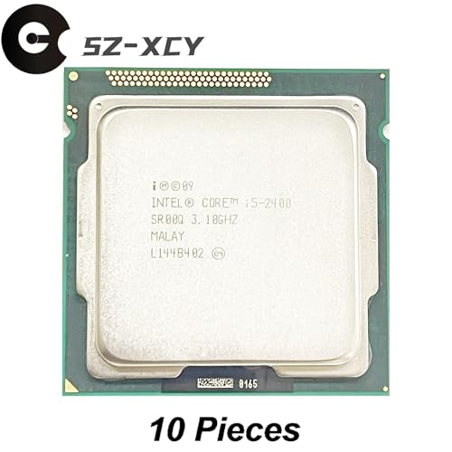 Processeur Intel Core i5-2400 LGA 1155 | Lot de 10 CPU Quad-Core