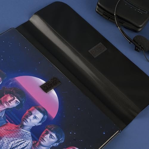 Classeur Trapper Keeper Stranger Things 2,5cm range-document rétro néon - 3