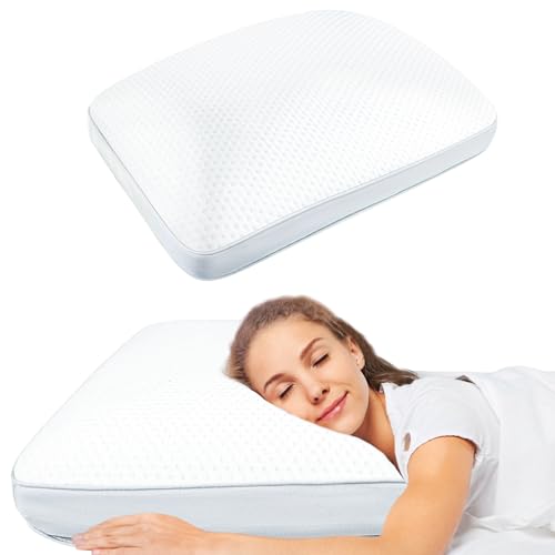 INFANZIA 枕 まくら ホテル仕様 低反発 まくら 横向き対応 枕 仰向き うつ伏せ寝 枕 柔らかい 通気性よい カバー洗濯可 肌触り良い スタンダードキューブピロー 母の日/父の日/誕生日のプレゼント ホワイト 54cmx40cm