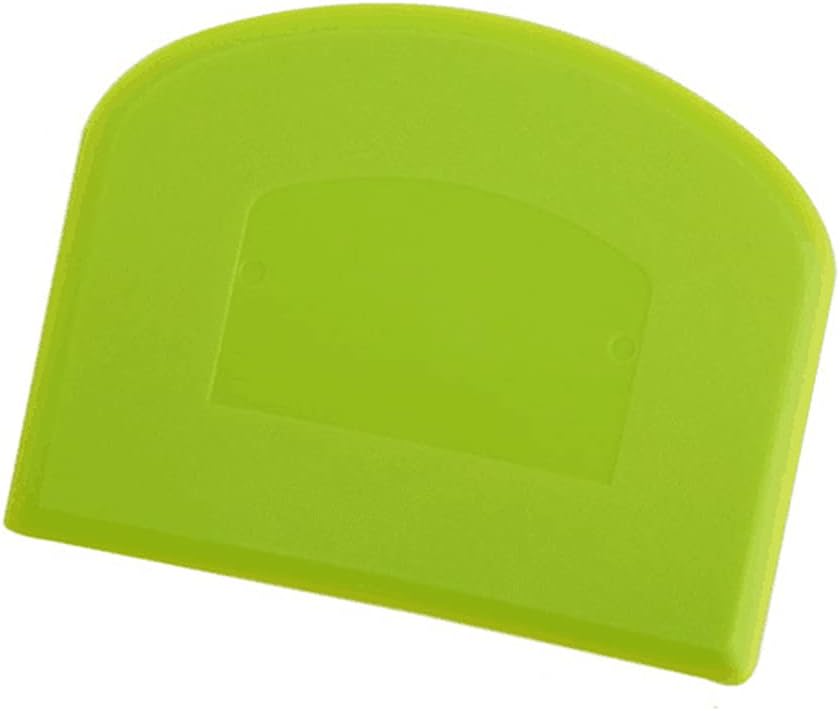 Amazon 粘土スクレーパー ボウルスクレーパー 食品に使っても安全 プラスチック製 生地カッター 柔軟なプラスチックスクレーパー 実用