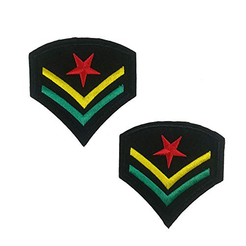 Juneteenth Blm Rasta Rastafari Embroidered Iron On Patches Blm Black Lives Matter #TOP7