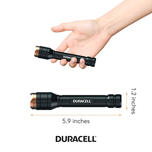 Duracell 150 Lumen Aluminum Flashlight For Everyday Use - Reliable, Durable, And Portable Design With 2-Aa Batteries Included. Great For In-Door & Out-Door Use #TOP6