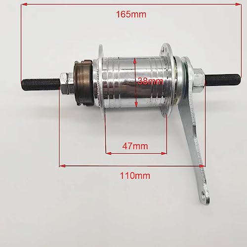 ZZRSDAN Bicycle Coaster Brake Hub/Bike Brake Rear Hub 36 Hole Stainless Steel by ZZRSDAN - Used condition - Image 3
