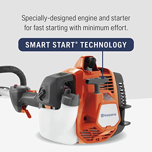 Image of Husqvarna 130L Gas String Trimmer, Trimmer Head, 18-Inch