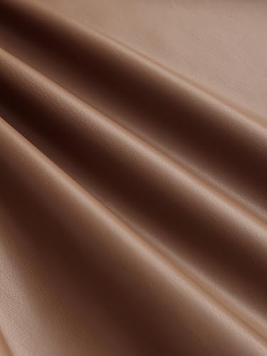 CIDER Faux Leather Skirts Midi Skirt Ruched Skirt Regular Fit Middle Waist Elegant Chic Maxi Skirt for Women3