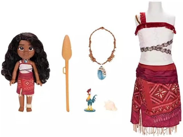 Disney Moana 2 Ultimate Moana Doll & Dress Up Set, Includes Doll, Outfit, Accessories