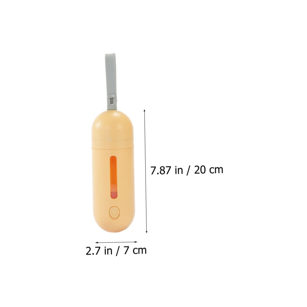 Kisangel Dog Portable Water Bottle Pet Water Cup Handle Multi-Function Pets Drinking Bottle Random Color