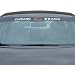 NFL Chicago Bears Windshield Decal, Orange, Standard