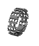 Contenido de envío: 1x Pulsera multiherramienta ajustable Leatherman con enlaces personalizables, herramienta multiusos de acero inoxidable, 29 herramientas incorporadas, en negro