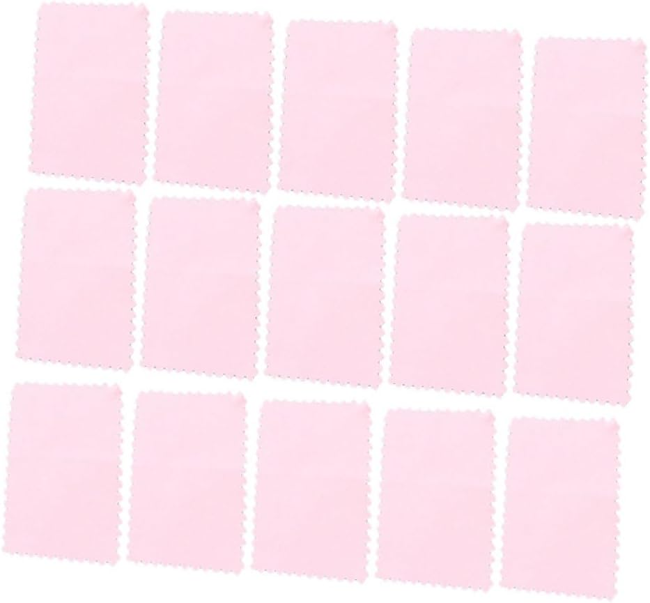 PERSELOSO Silver Polishing Cloth for Jewelry Pcs Lint-Free Wipe Cloths for Silver and Platinum Cleaning for Home Use